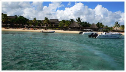Beach from the Sea