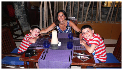 Dinner at Infinity Blue